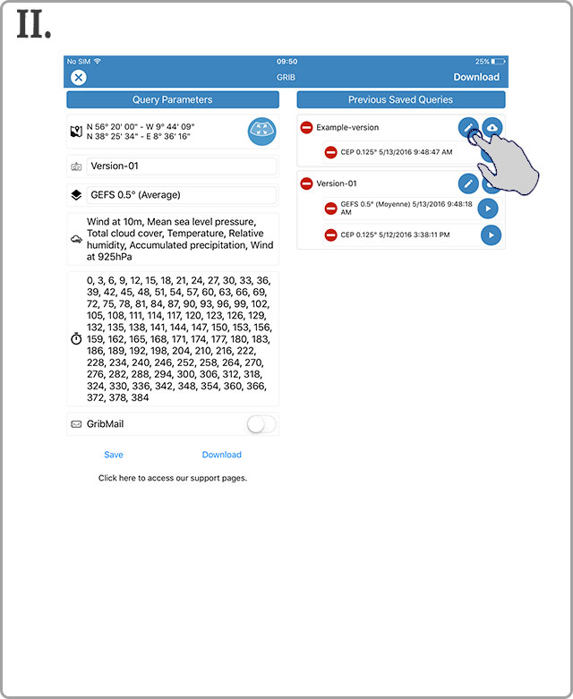 Change a saved Query in Squid Mobille - II