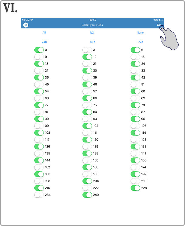 Change a saved query in Squid Mobile - VI