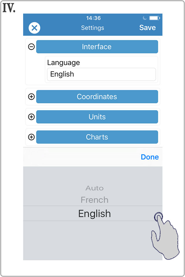 Change parameters in Squid Mobile - IV