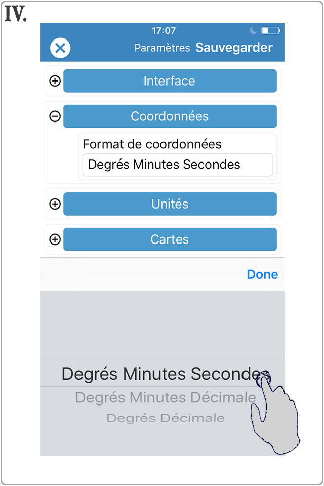 Modification des paramètres d'affichage -IV