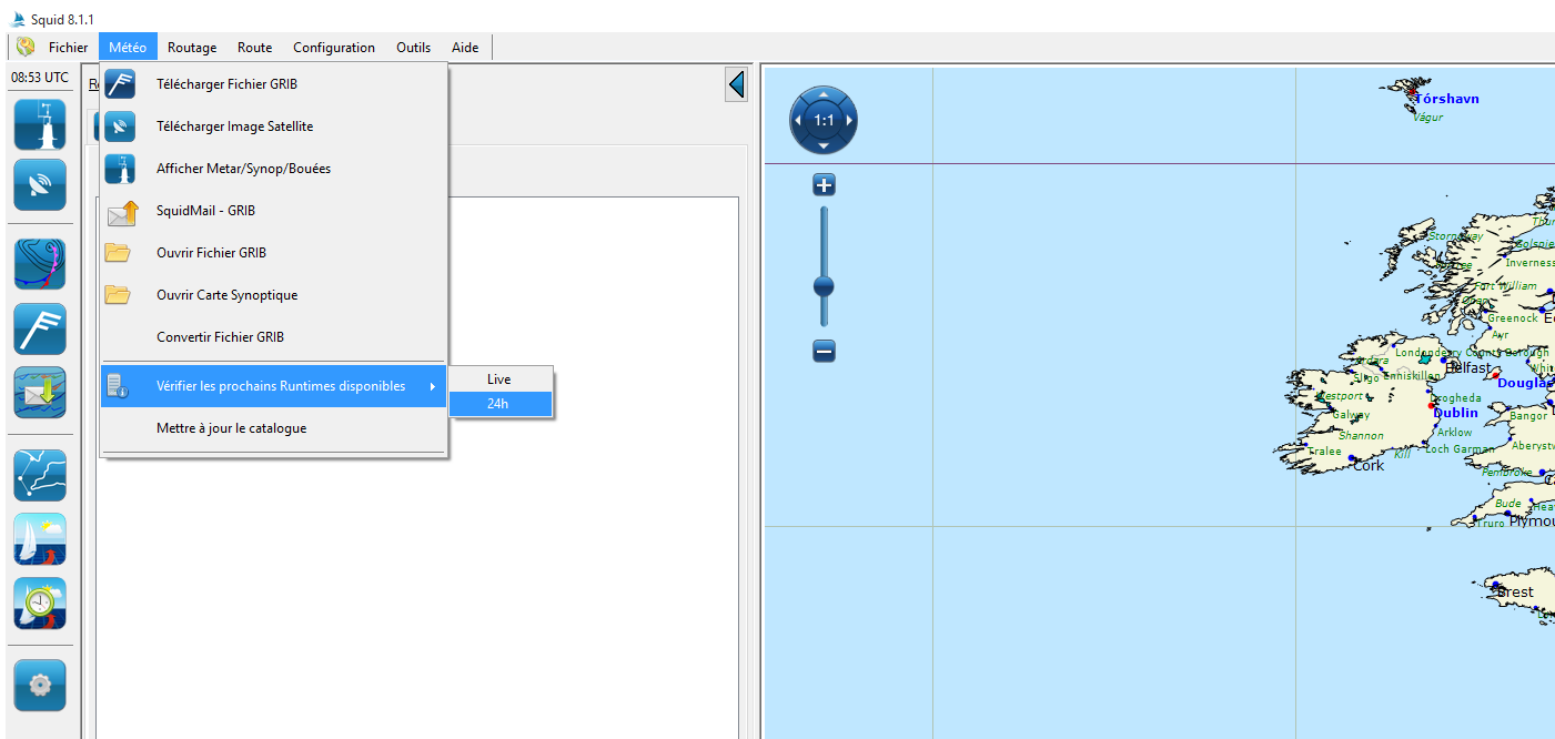 display the runtimes in Squid