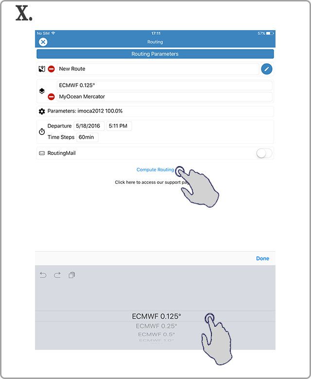 How to request multiroad routing - X