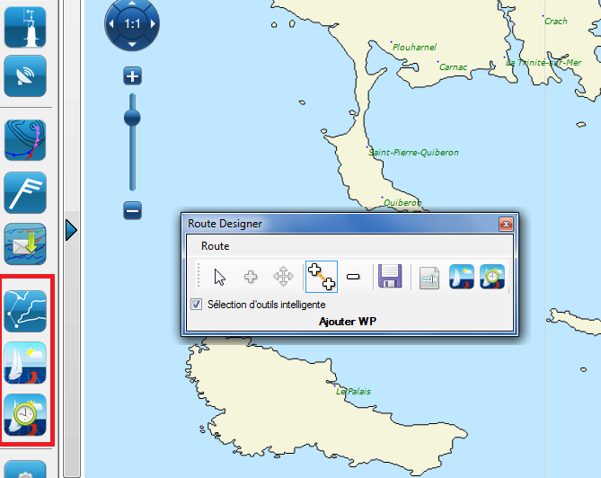 squid logiciel de navigation marine